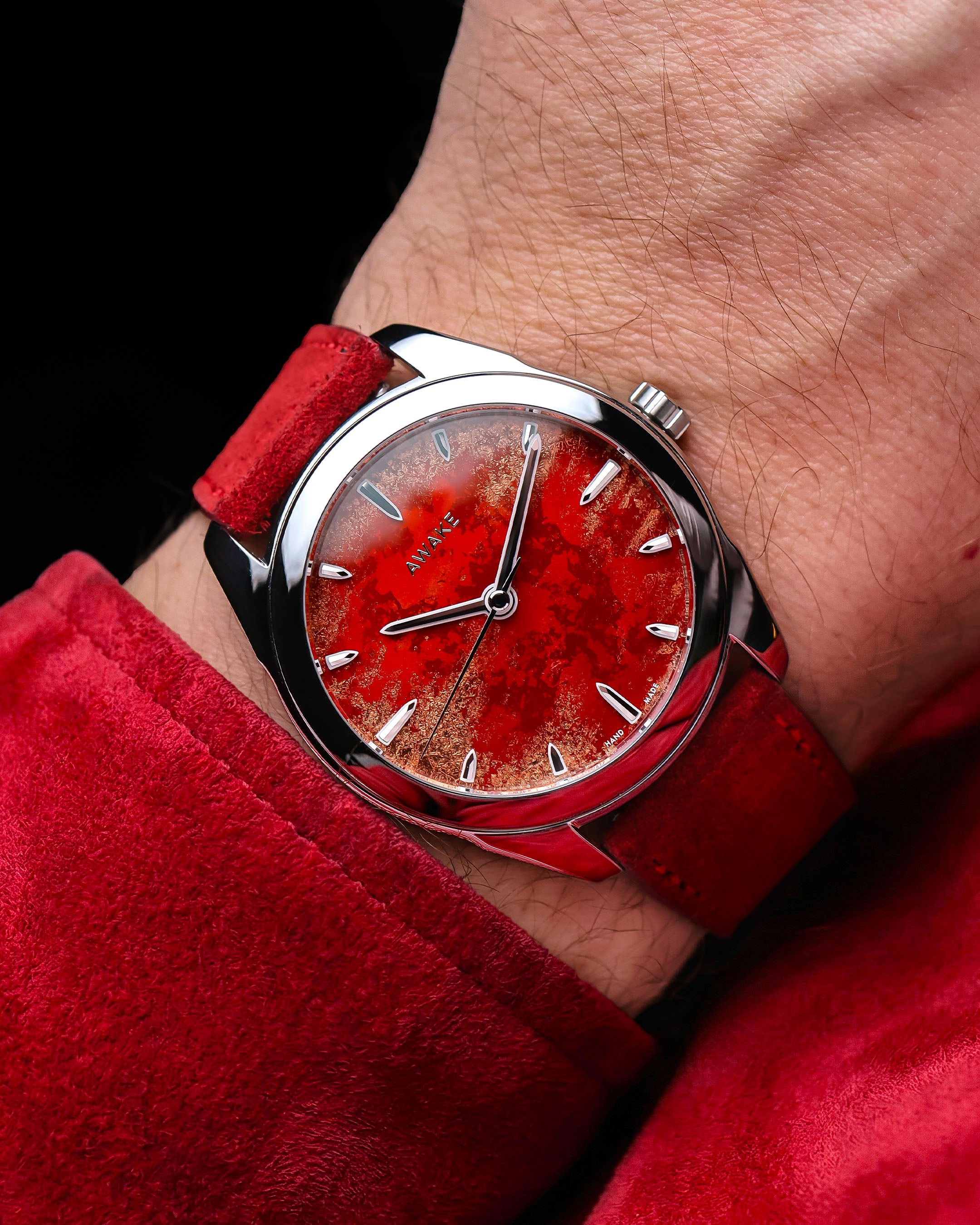 Son Mài - Frosted Leaf - Royal Red