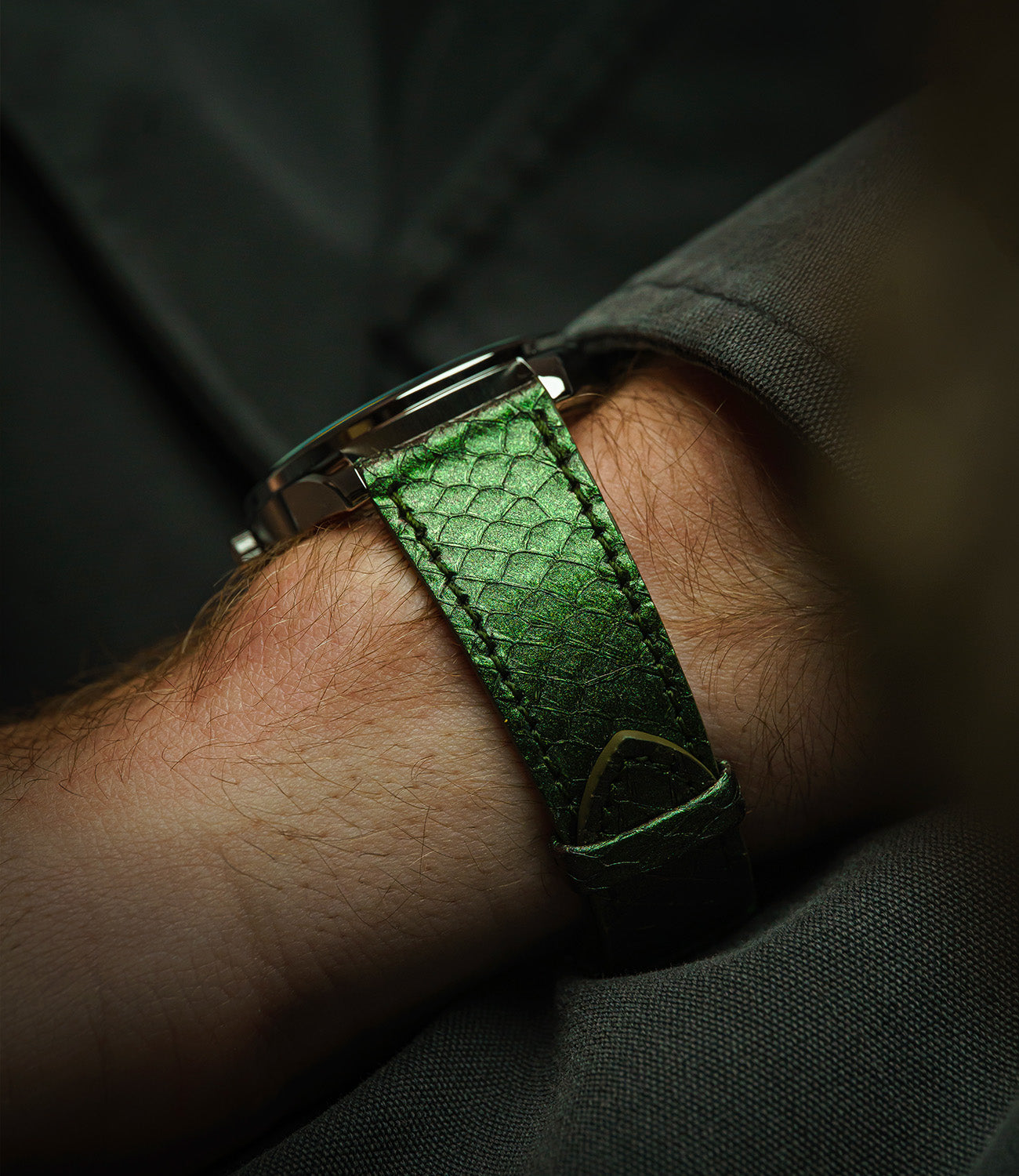Jurassic strap - Raptors Green version
