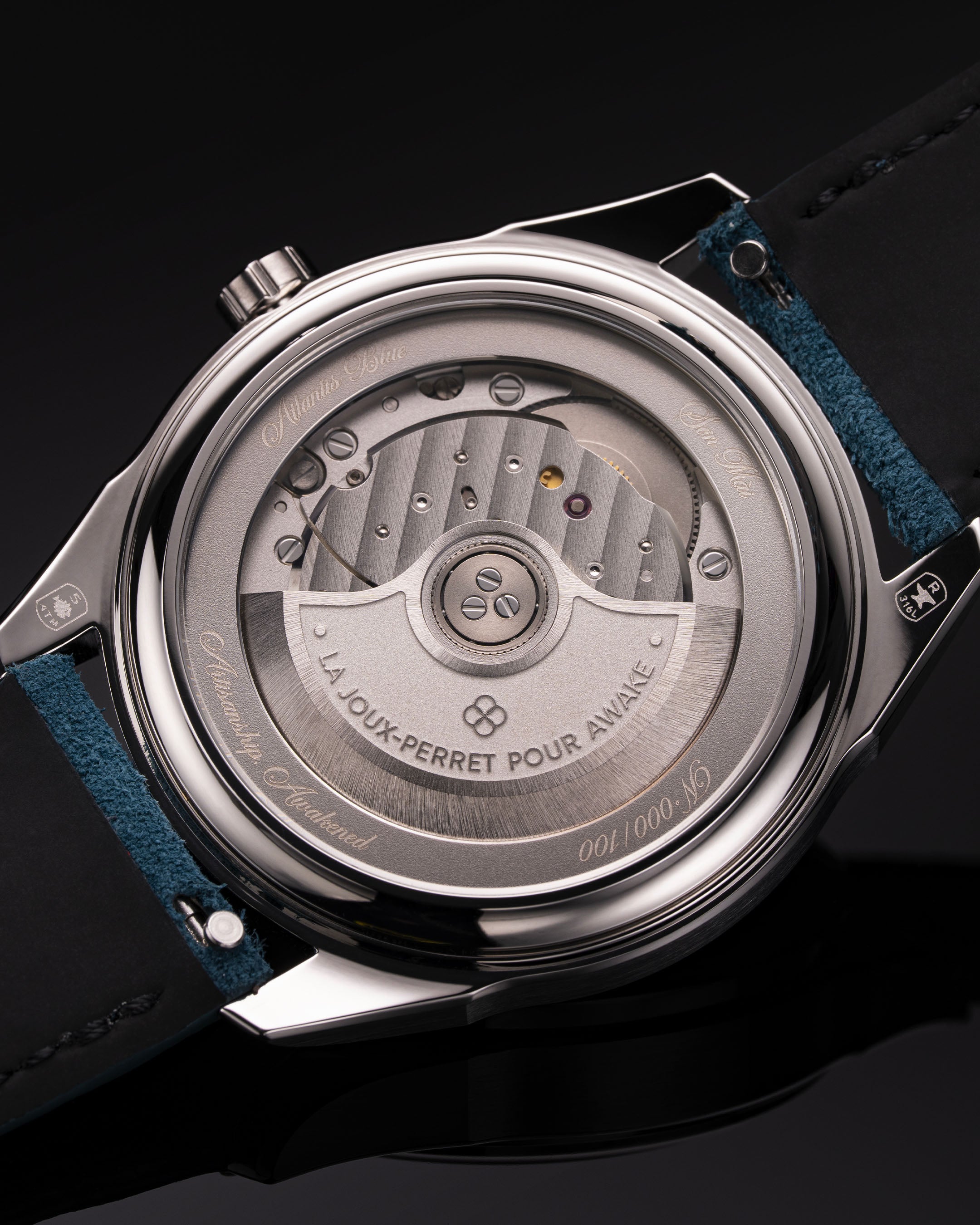 Son Mài - Silver Leaf « Atlantis Blue »