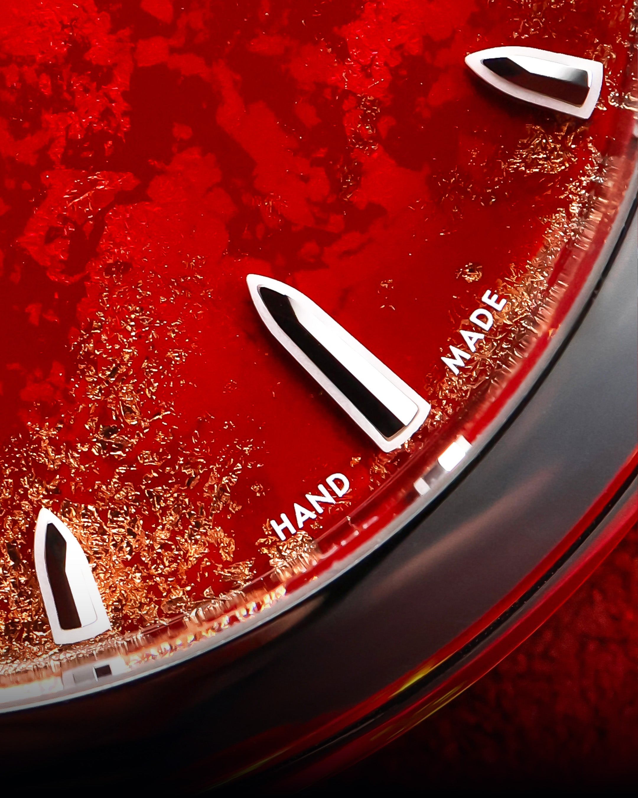 Son Mài - Frosted Leaf - Royal Red