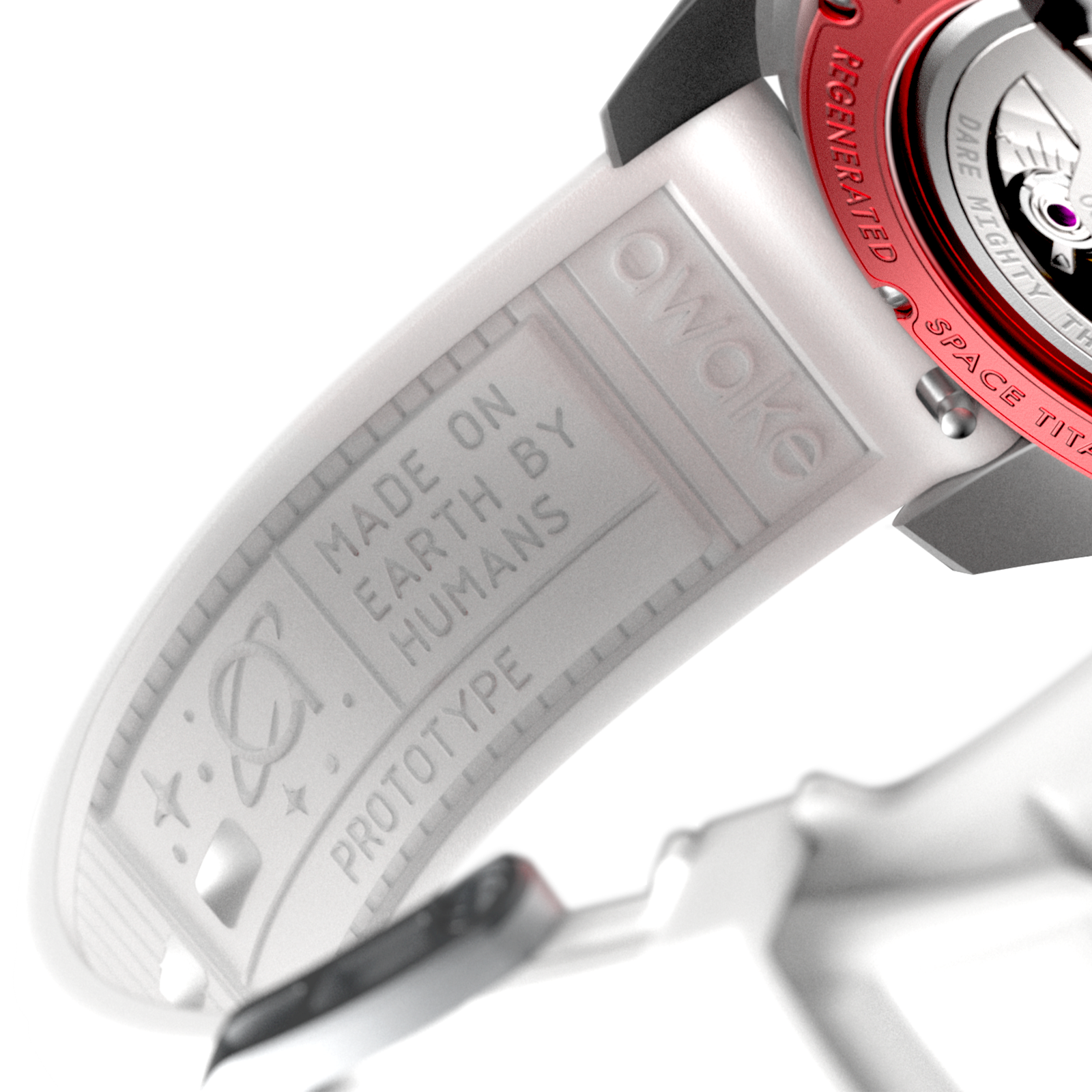 STRAP MISSION TO EARTH BIOPOLY WHITE