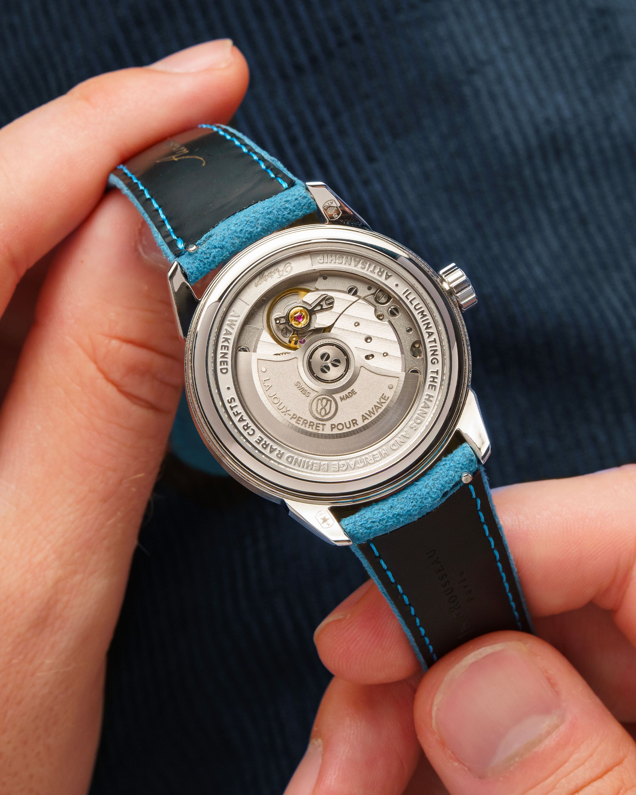 Son Mài - Frosted Leaf « Royal Blue »