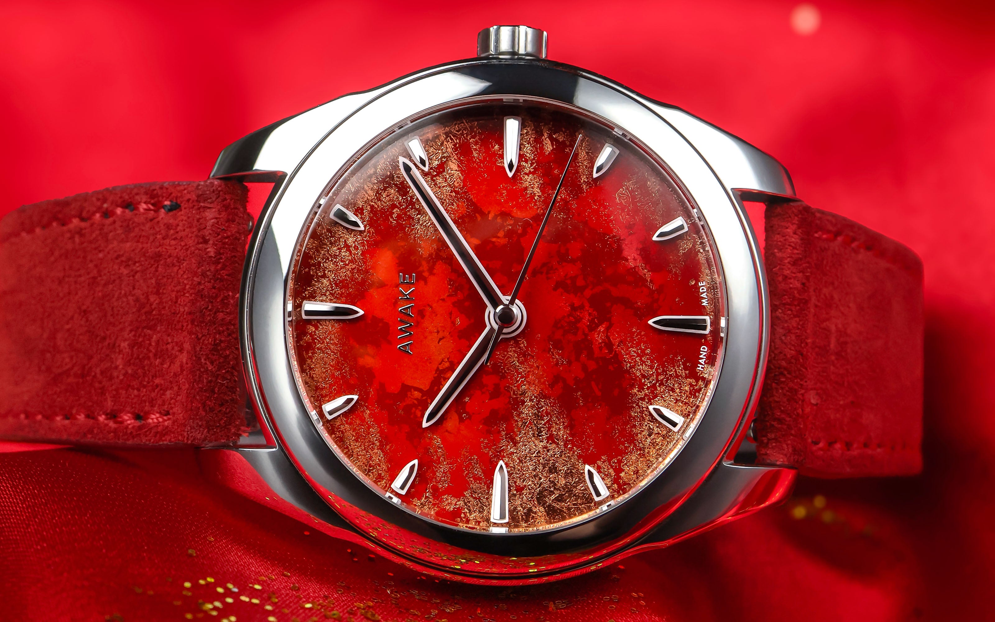 Son Mài - Frosted Leaf - Royal Red