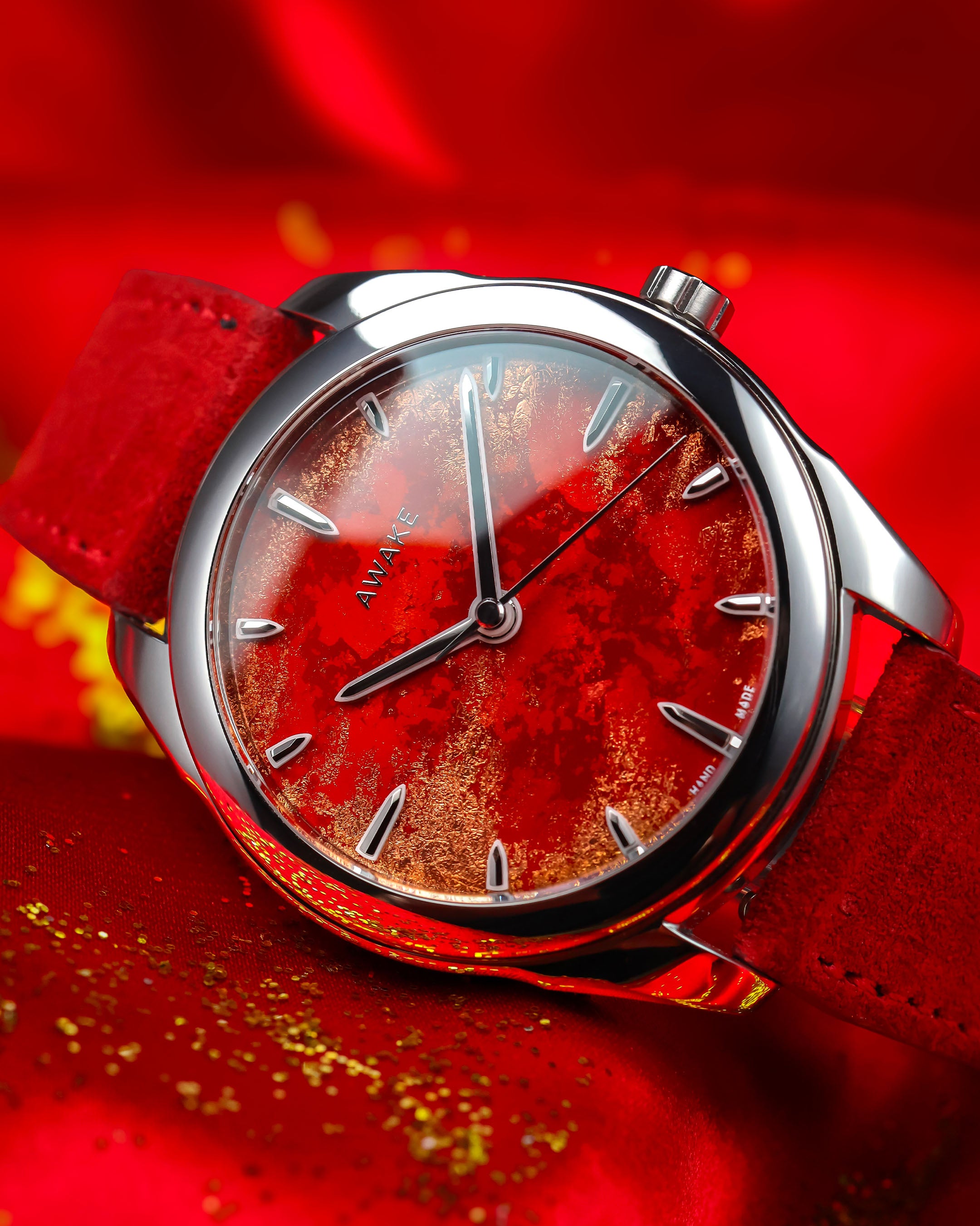 Son Mài - Frosted Leaf - Royal Red