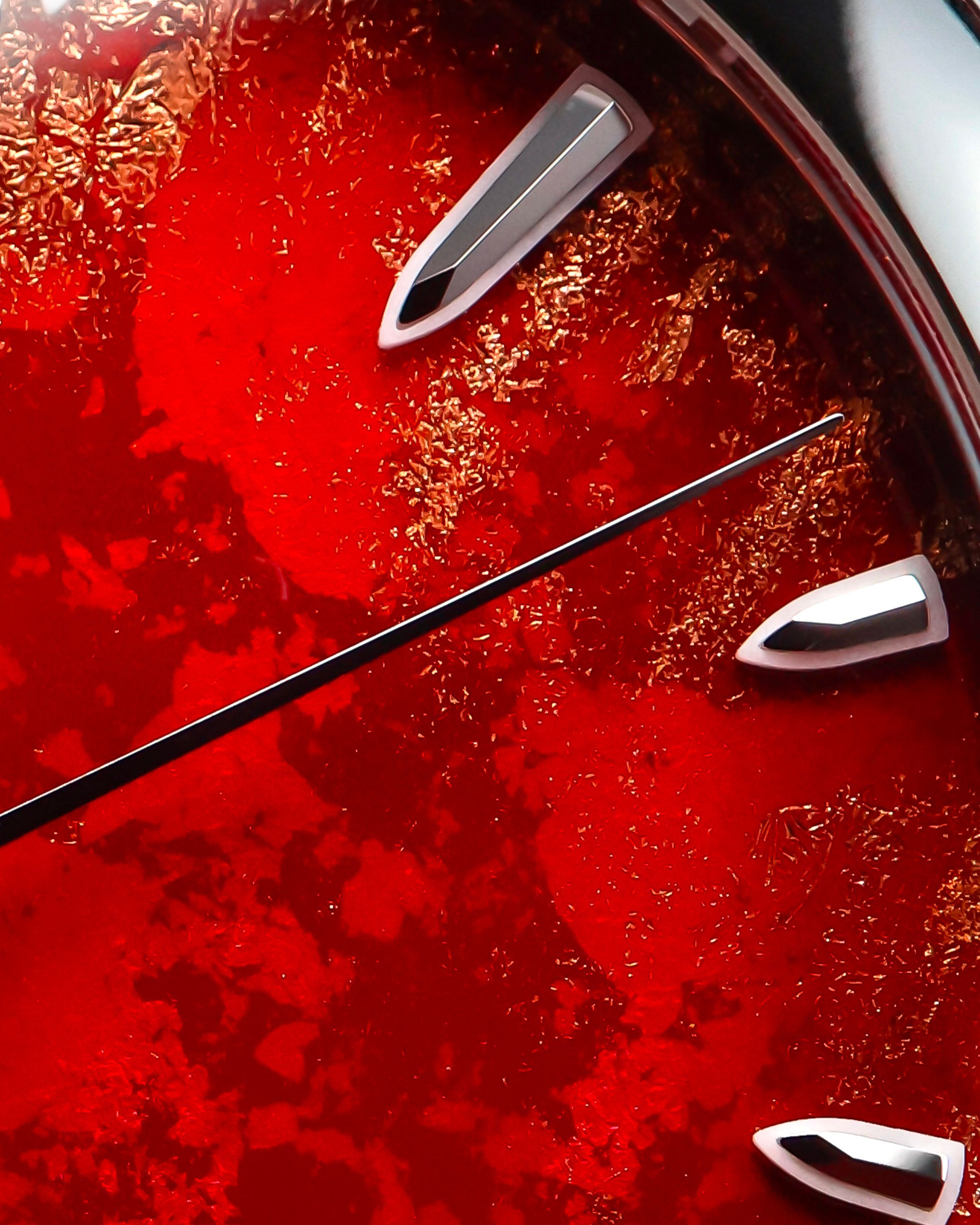 Son Mài - Frosted Leaf - Royal Red