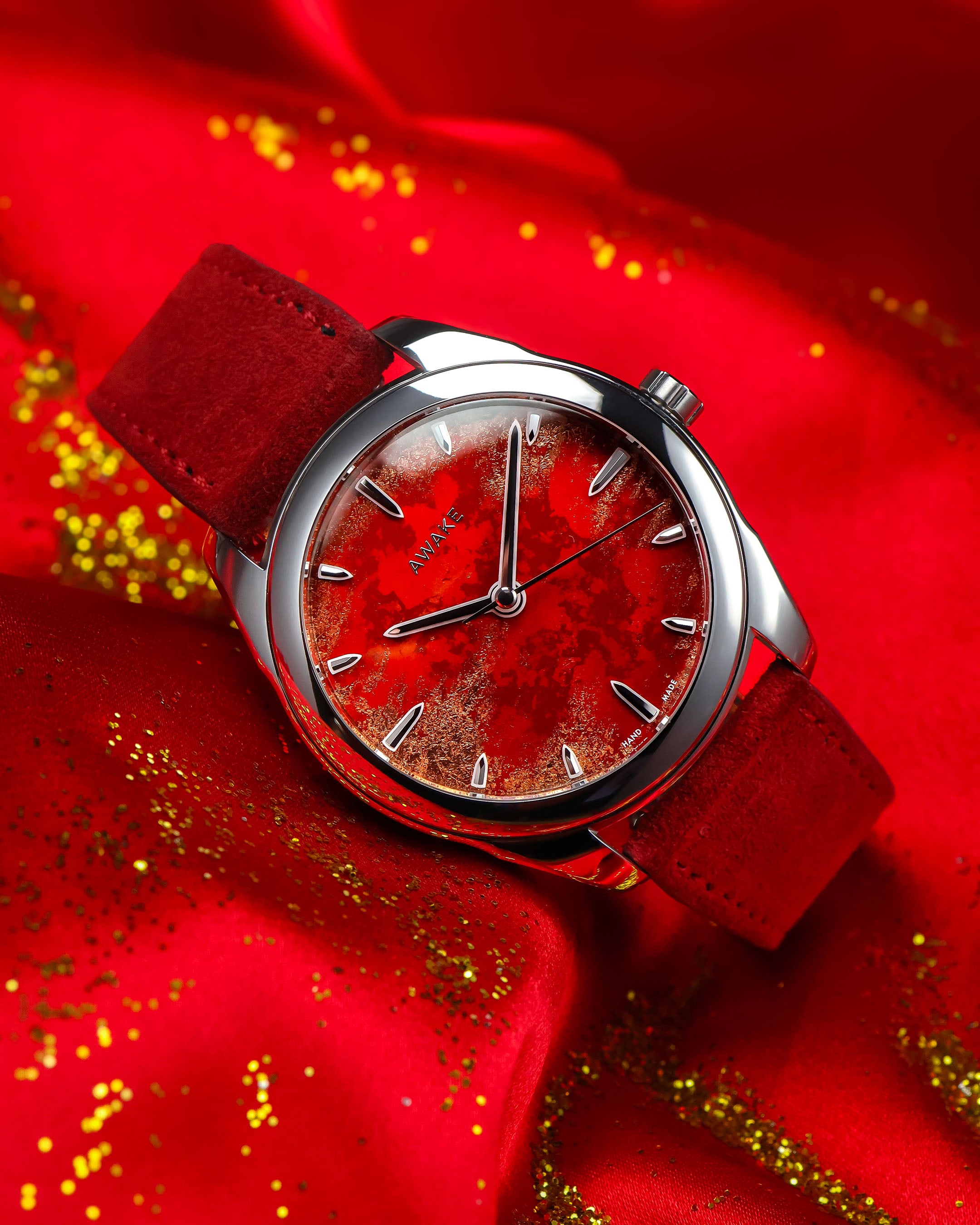 Son Mài - Frosted Leaf - Royal Red