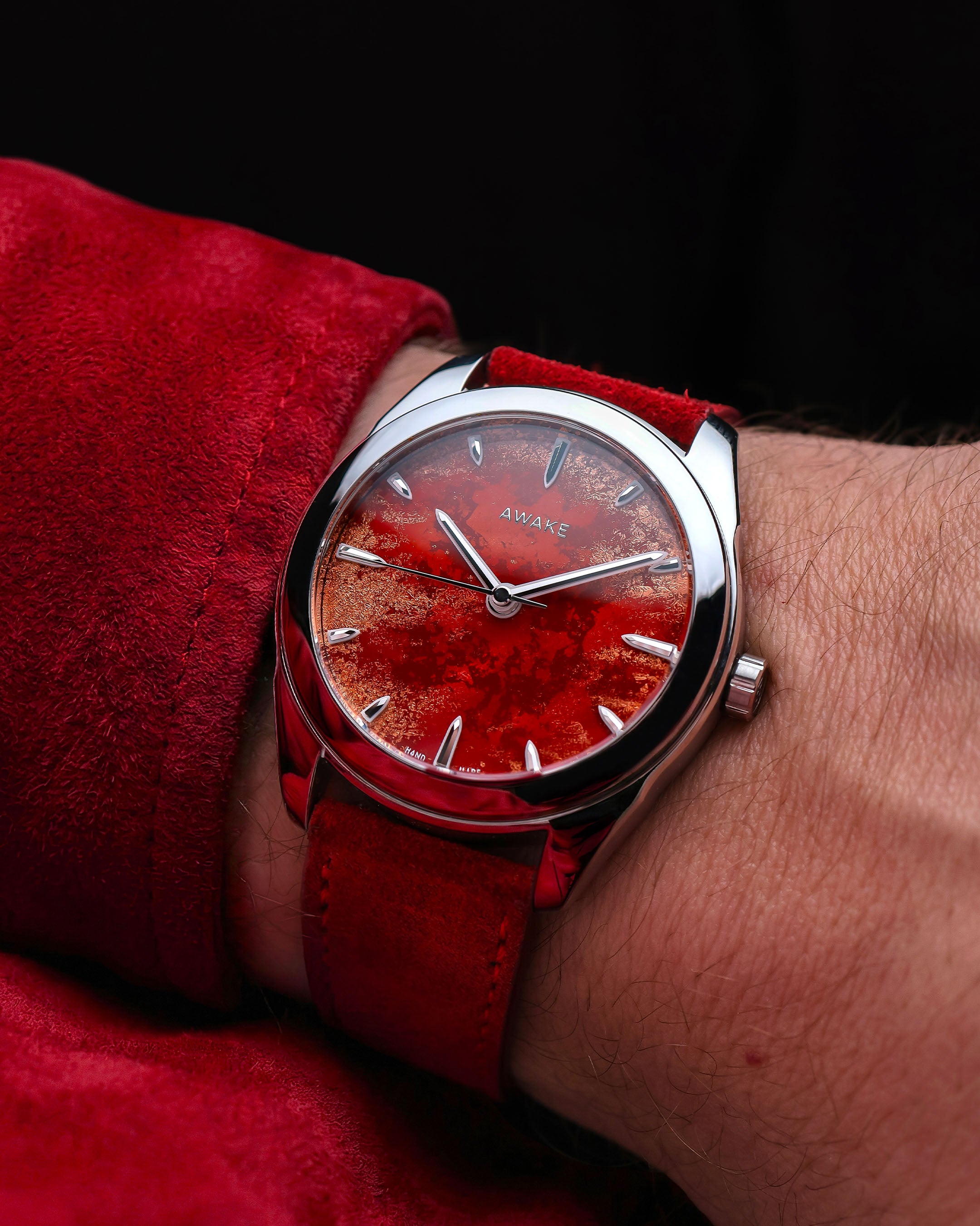 Son Mài - Frosted Leaf - Royal Red