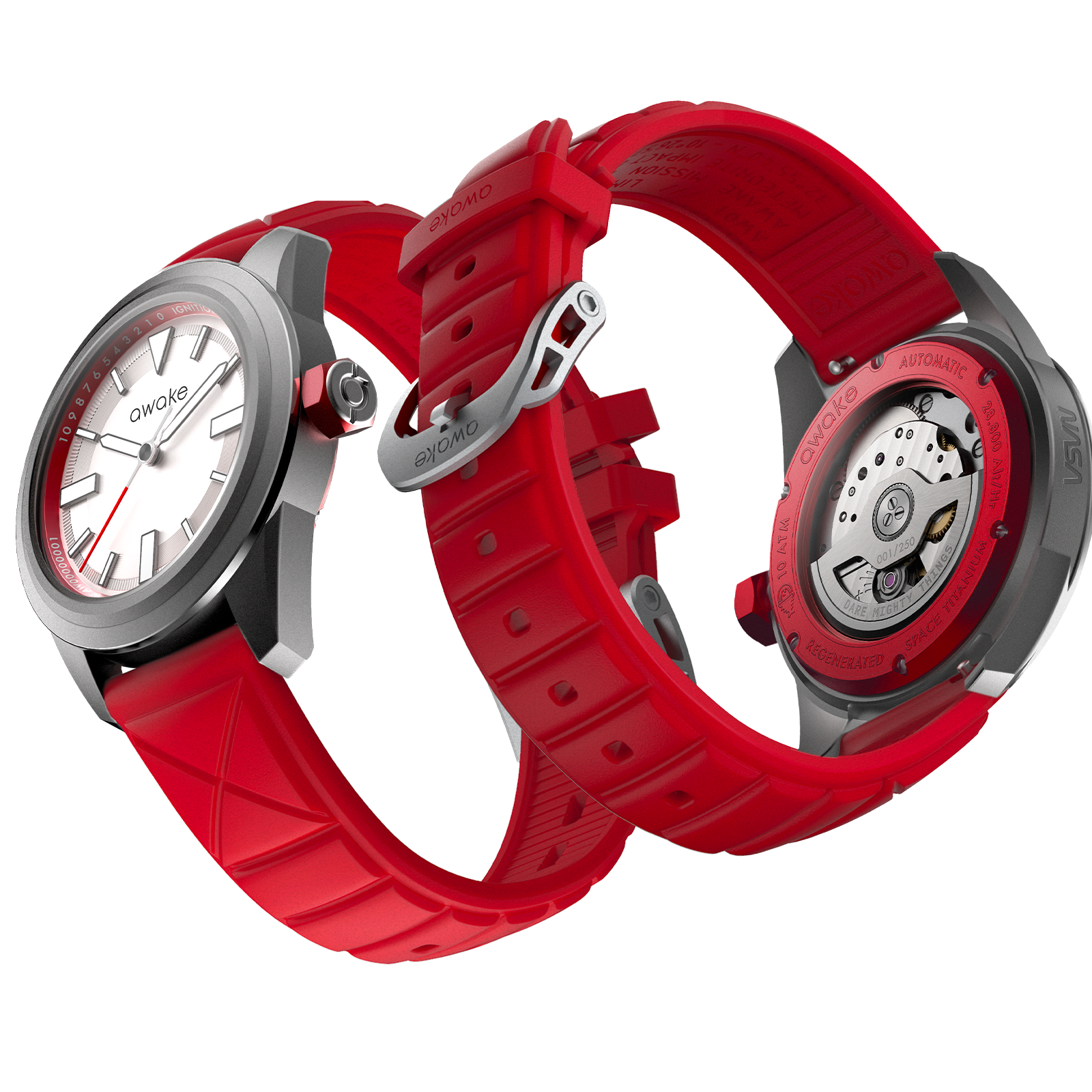 STRAP MISSION TO EARTH BIOPOLY RED