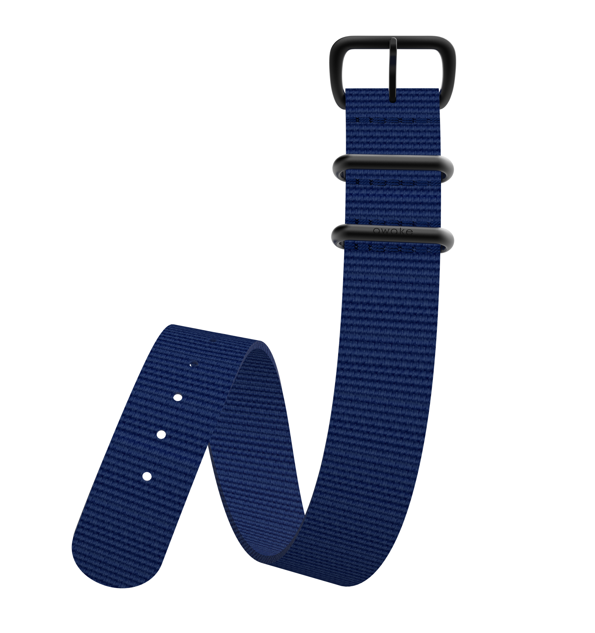 Awake Bracelet Nato Marine - Boucle Noire